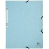 Exacompta 55528E Папка на гумці Aquarel Pastel синя DIN A4 400г/м²