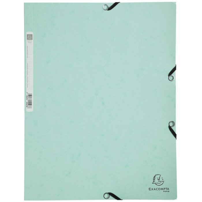 Exacompta 55533E Папка Aquarel A4 пастельно-зеленый цвет ДСП 400 г/м²
