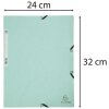 Exacompta 55533E Папка Aquarel A4 пастельно-зеленый цвет ДСП 400 г/м²
