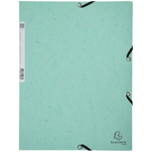Папка Exacompta Aquarel Colorspan эластичная A4 400 г/м² разные цвета