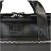 Exacompta сумка для ноутбука через плече 2 відділення чорна шкіра Exactive black