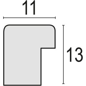 Рамка для картини Уельс 20x30 см срібляста