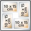 Фотоальбом Hama Графические квадраты 30x30 см 80 белых страниц