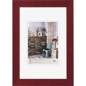 Деревянная рамка Grado - 40x50 см - красный