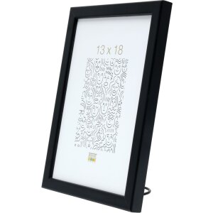 Деревяна рамка Deknudt S41JL2 чорна 6x9 см