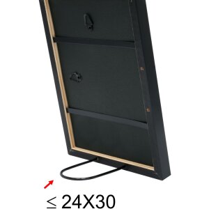 Деревянная рамка Deknudt S43AK2 черная 21x29,7 см рамка для сертификата A4