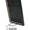 Деревянная рамка Deknudt S43AK2 черная 21x29,7 см рамка для сертификата A4