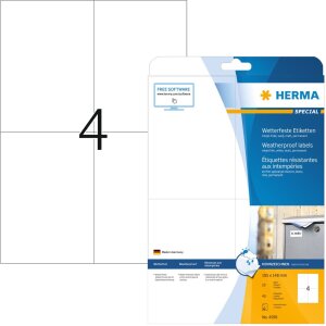Этикетки HERMA для струйной печати, устойчивые к...