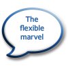 HERMA Flexi полупрозрачный, розовый 260x345x70 мм