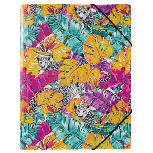 Папка HERMA A4 PP Twinkle Leopard