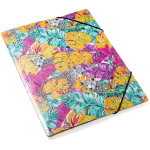 Папка HERMA A4 PP Twinkle Leopard