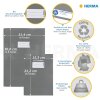 Протектор для буклетов HERMA A4 белый