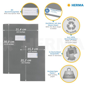 Обкладинка для паперових буклетів HERMA A5 біла