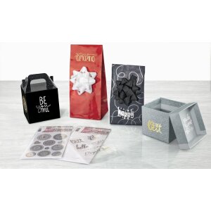 HERMA Креативні наклейки метелики золота та срібна фольга