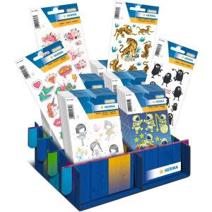 Наклейки півонії HERMA з блискучого шовку