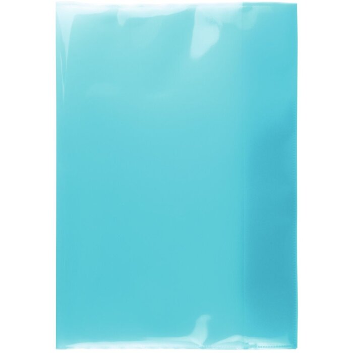 HERMA transparent PLUS A4 booklet protector turquoise