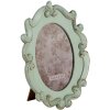 Фоторамка Clayre & Eef Baroque 2F0883 бирюзовая 19x2x25 см - 12x16 см