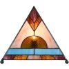 LumiLamp 5LL-6118 Настольная лампа Tiffany 26x26x30 см коричневый Настольная лампа