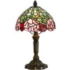 LumiLamp 5LL-6161 Настільна лампа Tiffany Ø 21x39 см E14-max 1x25W Зелена
