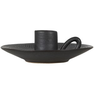 Підсвічник Clayre & Eef 6CE1299 сірий Ø 13х4 см