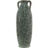 Декоративна ваза Clayre & Eef 6CE1393L Синя, біла Ø 16x45 см