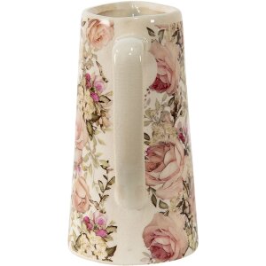 Clayre & Eef 6CE1413L Декоративный кувшин Розовый 20x13x25 см