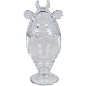 Clayre & Eef 6GL3387 Бонбоньерка с крышкой корова...
