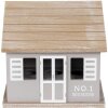 Clayre & Eef 6H2069 Шкаф для яиц Little House коричневый 20x14x18 см