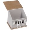 Clayre & Eef 6H2069 Шкаф для яиц Little House коричневый 20x14x18 см