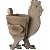 Горшок для комнатных цветов Clayre & Eef 6H2096 Цыпленок коричневый 35x18x40 см