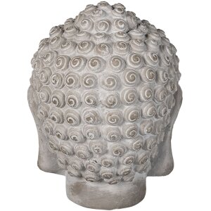 Clayre & Eef 6TE0360M Декоративний Будда сірий 15x15x19 см