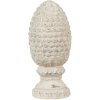 Clayre & Eef 6TE0393S Декоративний конус для ялинки бежевий Ø 10x23 см