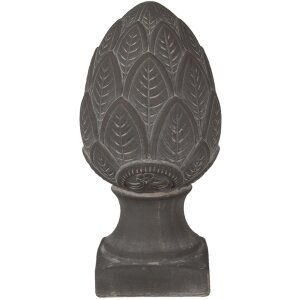 Clayre & Eef 6TE0398M Декоративная еловая шишка серая...