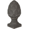 Clayre & Eef 6TE0398M Декоративная еловая шишка серая Ø 13x26 см