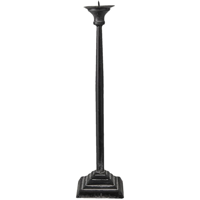 Подсвечник Clayre & Eef 6Y4469S черный Ø 10x31 см