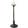 Подсвечник Clayre & Eef 6Y4473L черный Ø 14x42 см