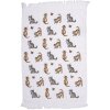 Рушник для гостей Clayre & Eef CT015 білий 40x66 см