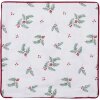 Clayre & Eef HCH21 Чехол для подушки белый, красный 40x40 см