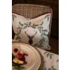 Clayre & Eef HCH21 Чехол для подушки белый, красный 40x40 см