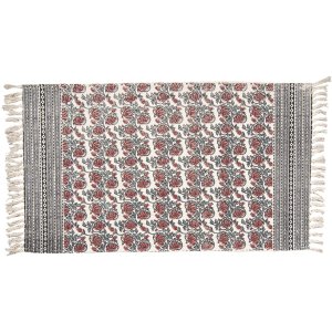 Clayre & Eef KT080.057L Ковер красный, белый 140x200 см