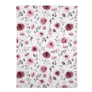 Clayre & Eef RUR42 Рушник чайний рожевий 50x70 см