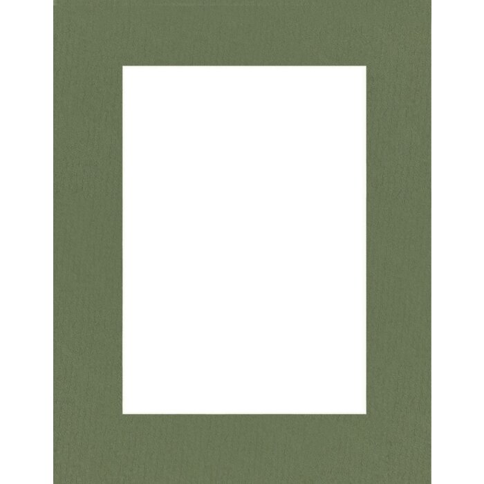 Паспарту 15x20 см - 10x15 см Verde Muschio
