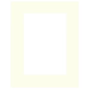 Паспарту 13x18 см - 9x13 см Bianco Latte