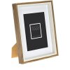 Фоторамка ZEP Palmi коричневая 15x20 см с пассатижами 10x15 см