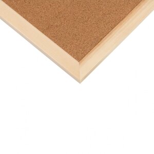 Henzo pinboard 30x49cm деревянная рамка пробковая поверхность настенный монтаж офис дом школа