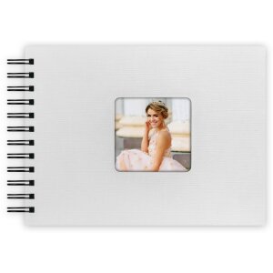 Альбом на спирали ZEP Misty 21x16 см и 25x25 см 50 черных страниц