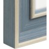 Пластикова рамка Hama Rustic сіро-блакитна 13x18 см з паспарту 10x15 см
