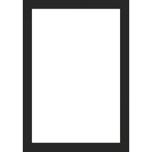 Деревяна рамка для Walther Tarassa 40x40 см, чорне...