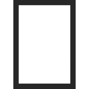 Деревяна рамка Walther Tarassa 50x60 см, чорне...