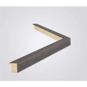 Деревяна рамка Walther Madrid 18x27 см сірий дуб структура антиблікове скло